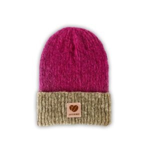 Sky Beanie - Pink Top Dye - Coffee Beanies - Image 2