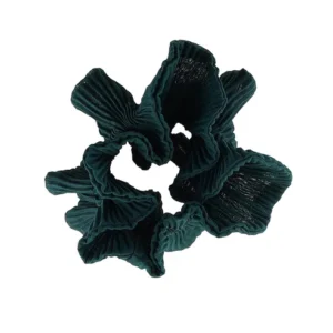 Kaisa scrunchie – Flaskegrøn